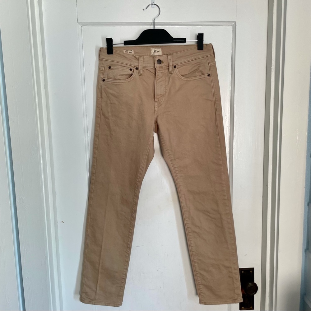 J.Crew 484 Slim Fit Garment Dyed Five Pocket Chinos (30/30)